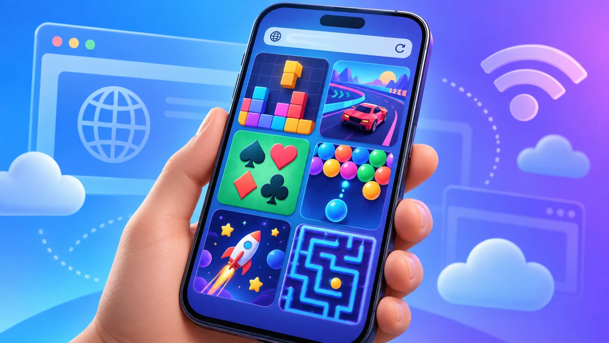 Free Games You Can Play in Your Phone's Browser