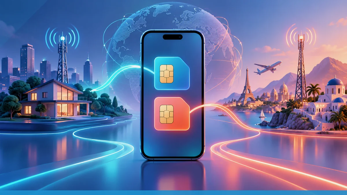 How to Switch Between Your Home SIM and a Travel eSIM