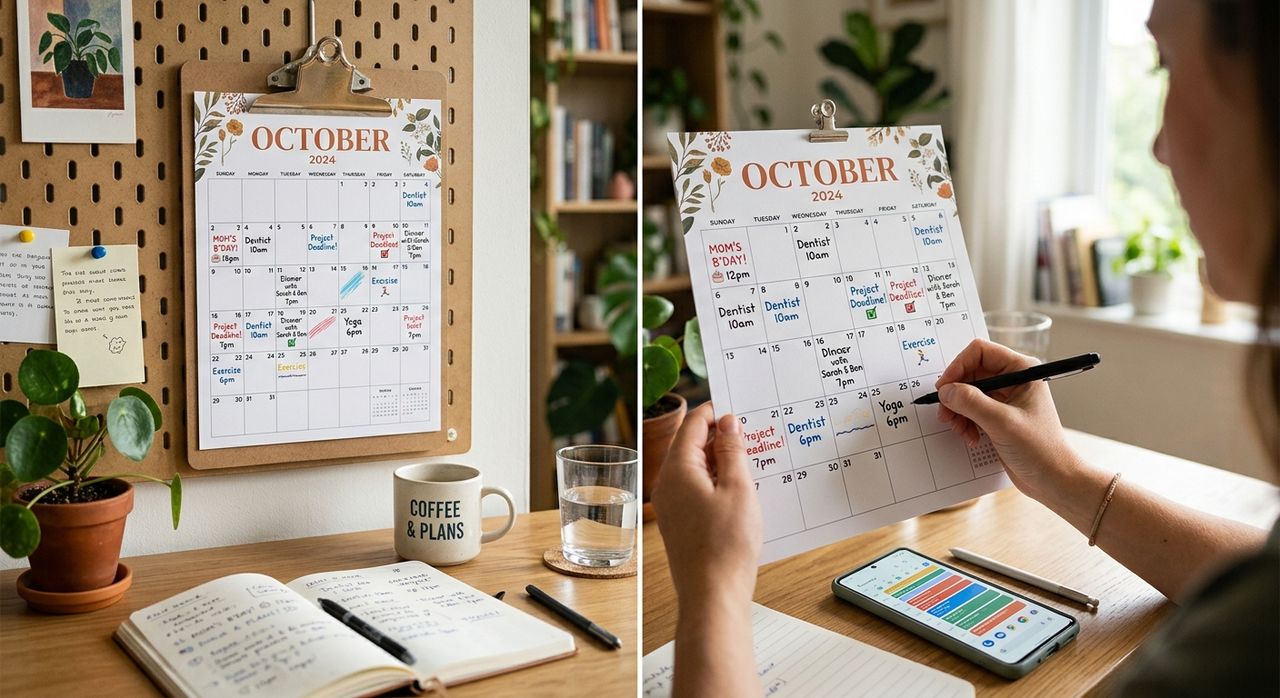 Why Printable Calendars Are Still Popular in a Smartphone World